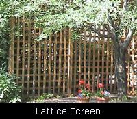 Lattice Screen